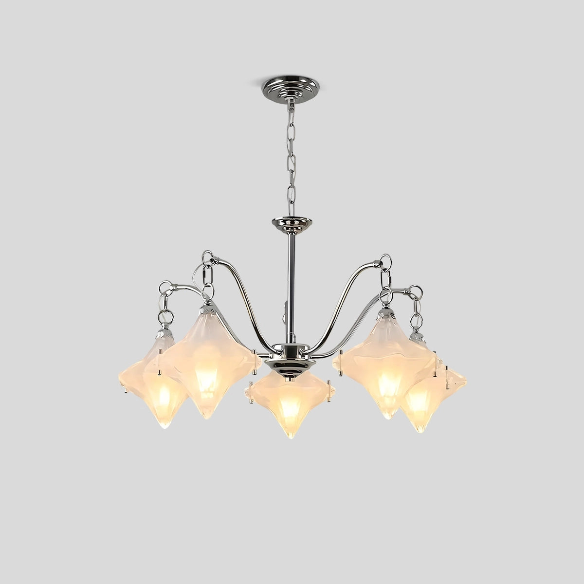 Antizer Sylume Star-Shaped Chandelier for Living Room