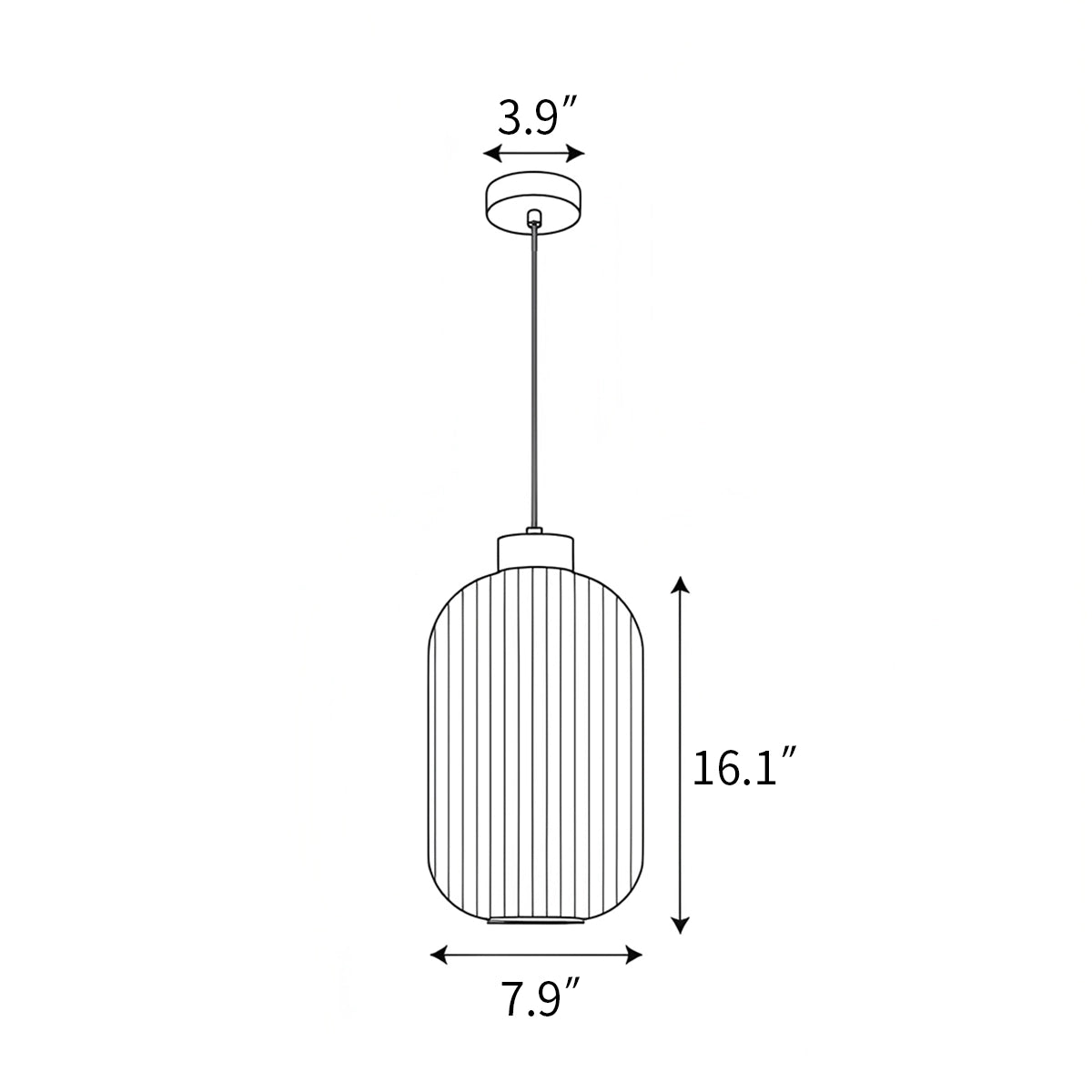 Antizer Rime Pendant Lamp for Dining Room