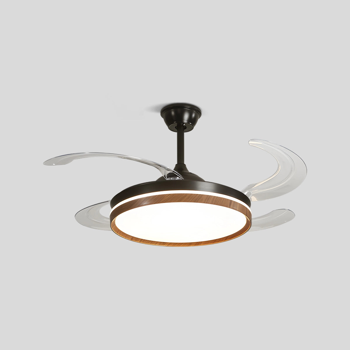 Antizer Retractable Blade Ceiling Fan with Light
