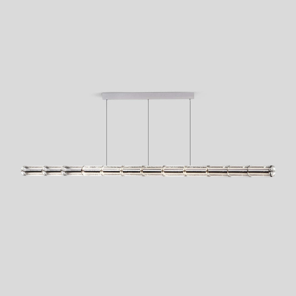 Antizer Minimalist Long Glass Pendant Light