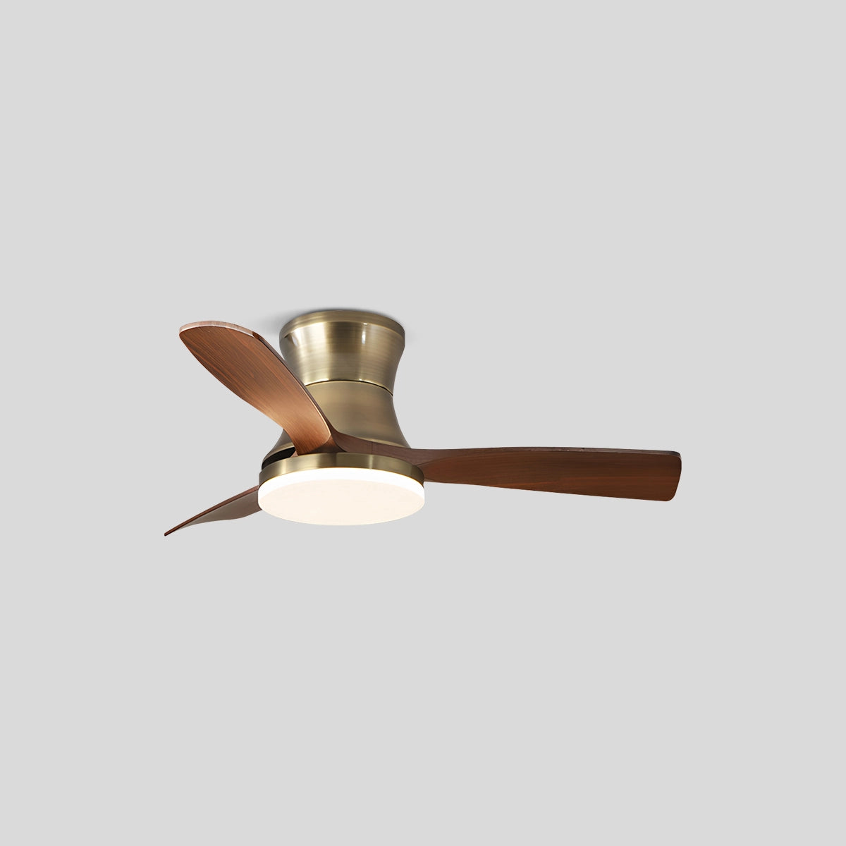 Antizer Modern 5-leaf Remote Control Ceiling Fan Light