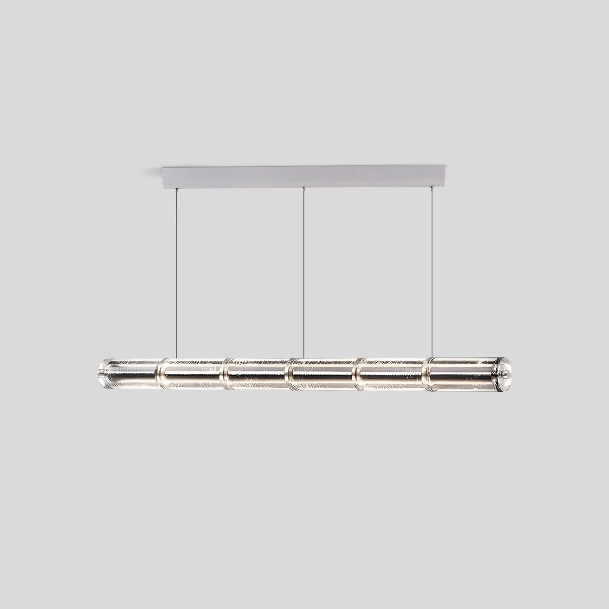 Antizer Minimalist Long Glass Pendant Light