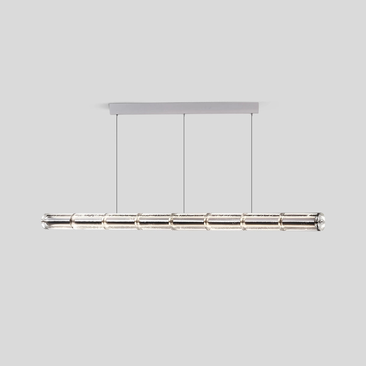 Antizer Minimalist Long Glass Pendant Light