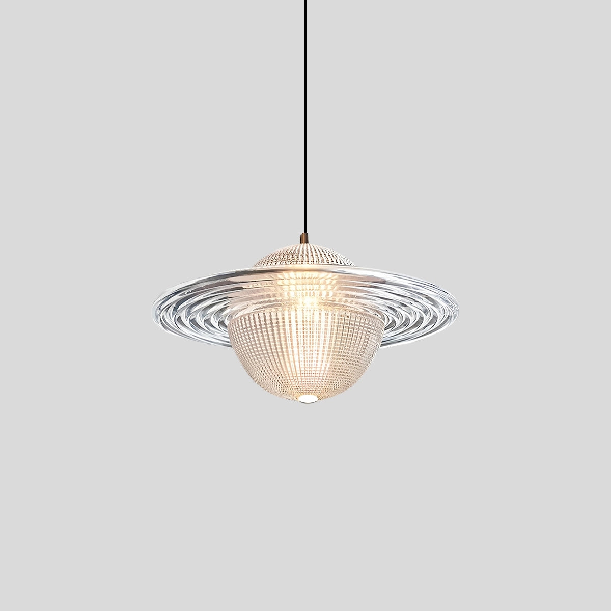 Antizer Modern Glass Planet Pendant Light