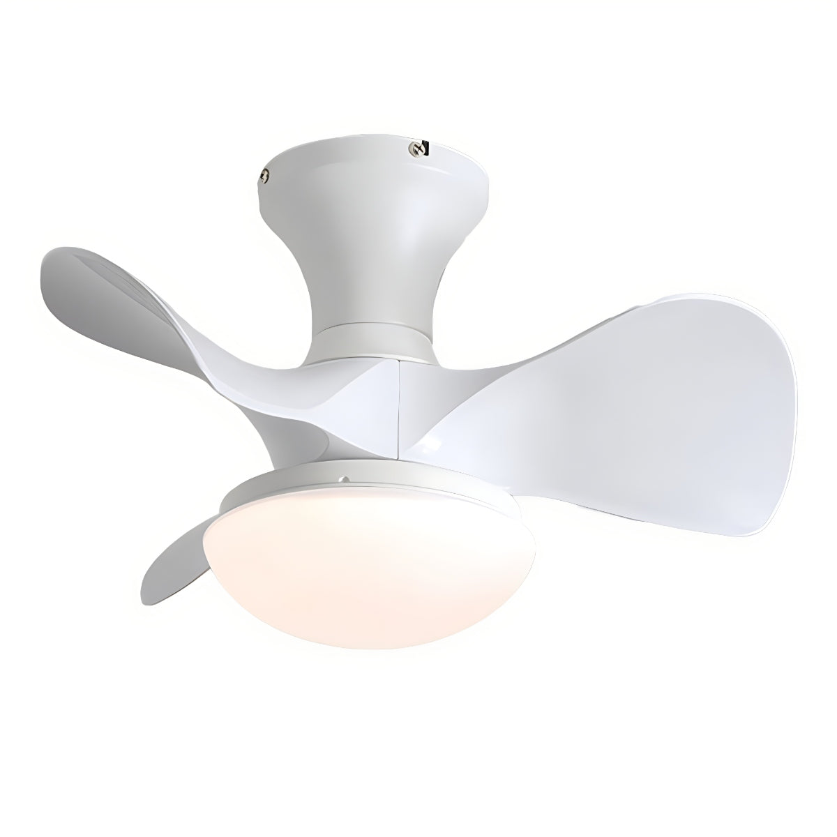 Small Propeller Ceiling Fan with Light