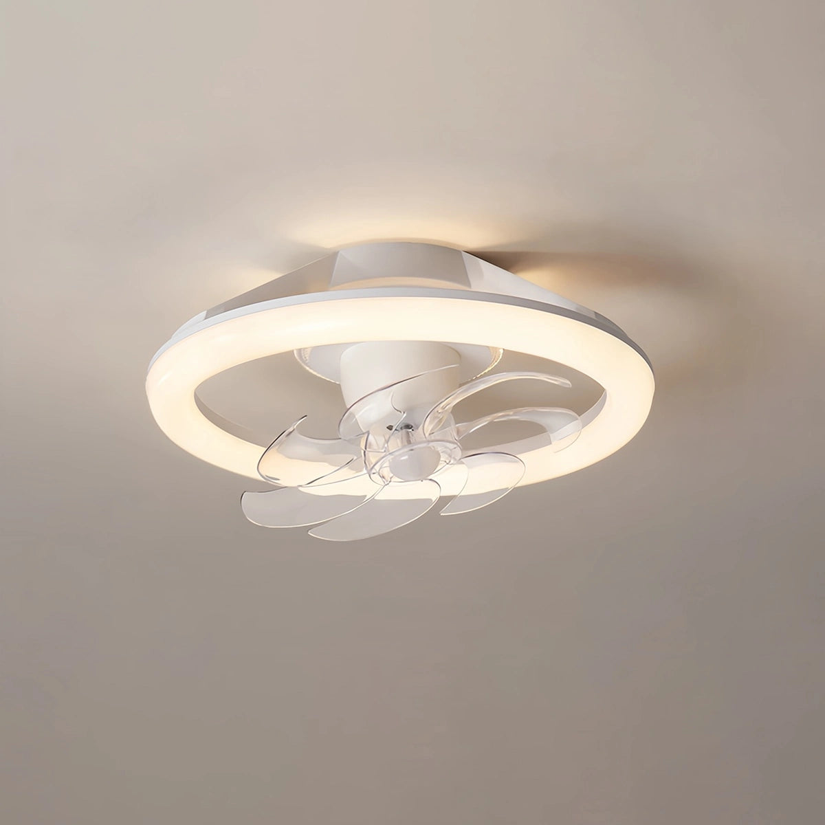 Antizer Creative Circular LED Ceiling Fan Light