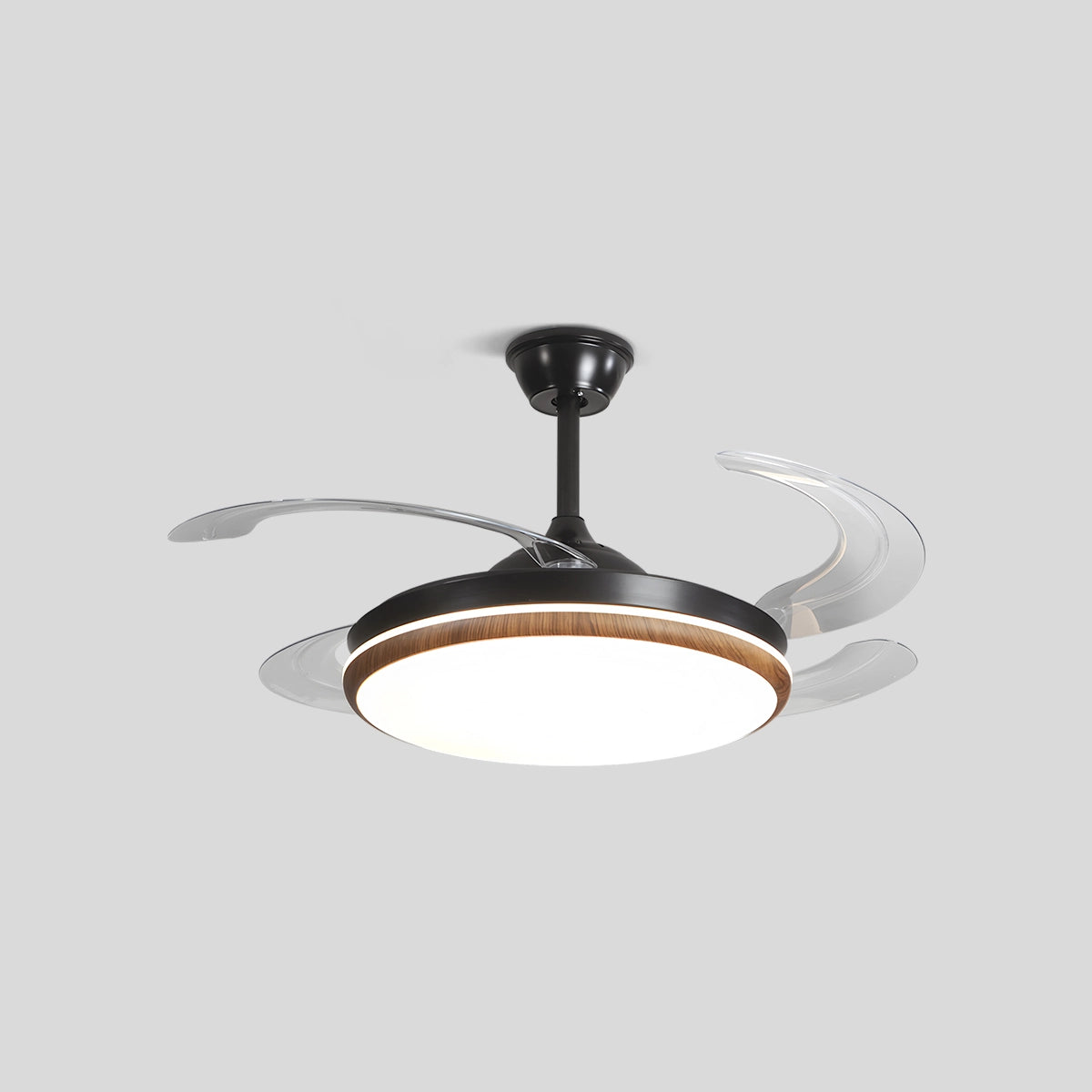 Antizer Retractable Blade Ceiling Fan with Light