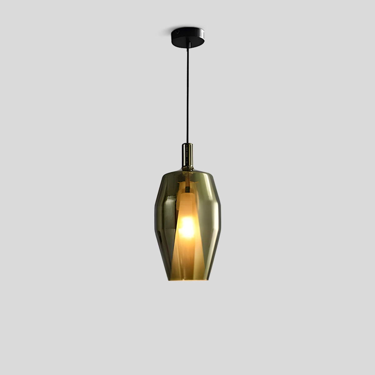 Antizer Modern Minimalist LED Glass Pendant Light for Kitchen
