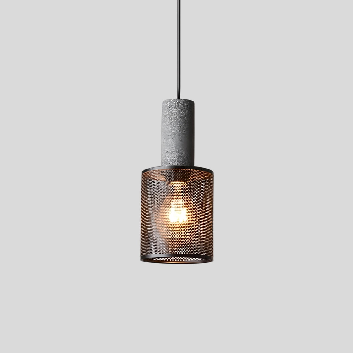Antizer Concrete Industry Pendant Lamp for Kitchen