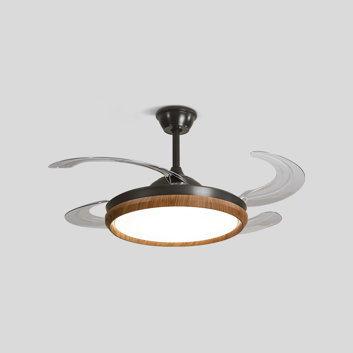 Antizer Retractable Blade Ceiling Fan with Light