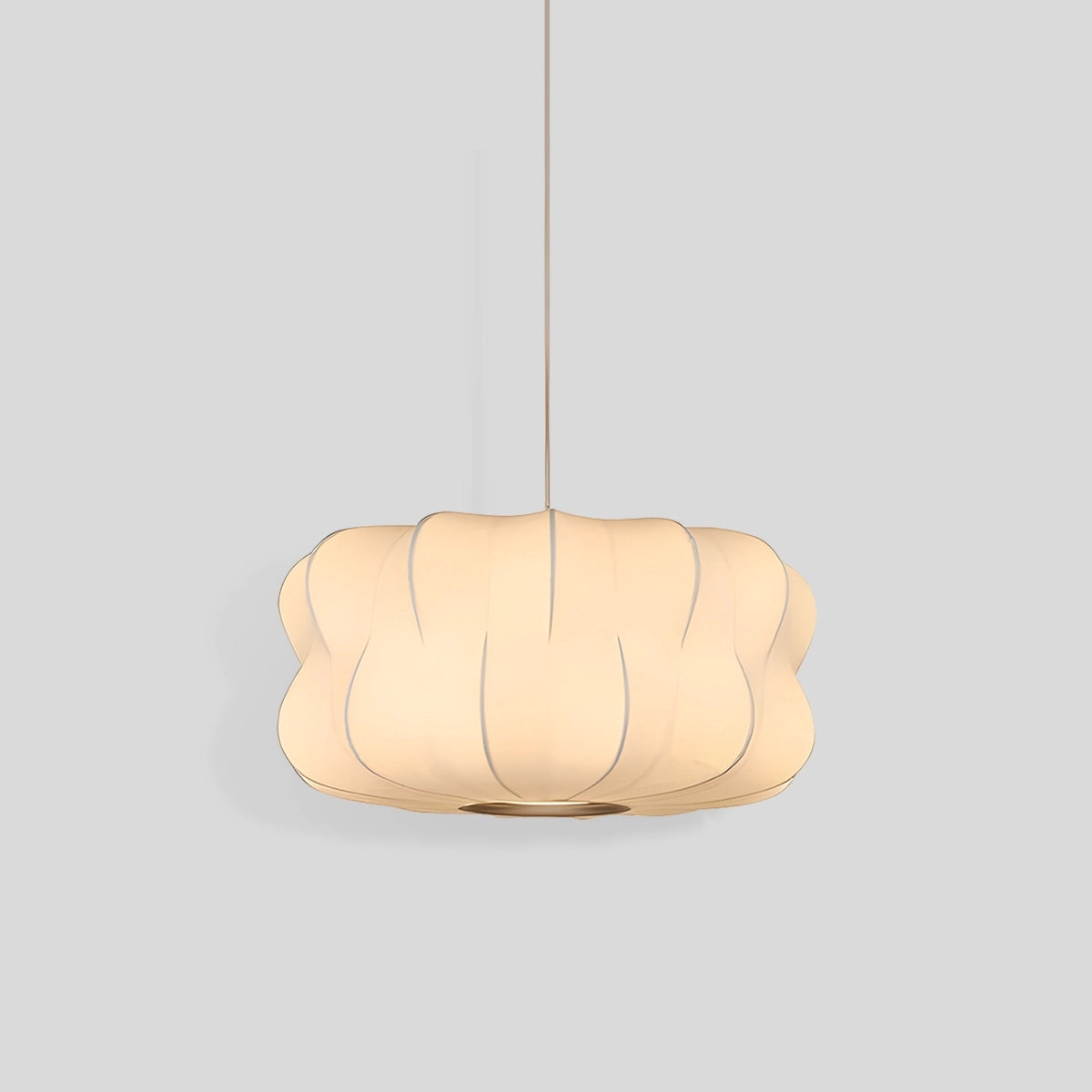 Antizer Vintage LED Silk Lantern Pendant Light
