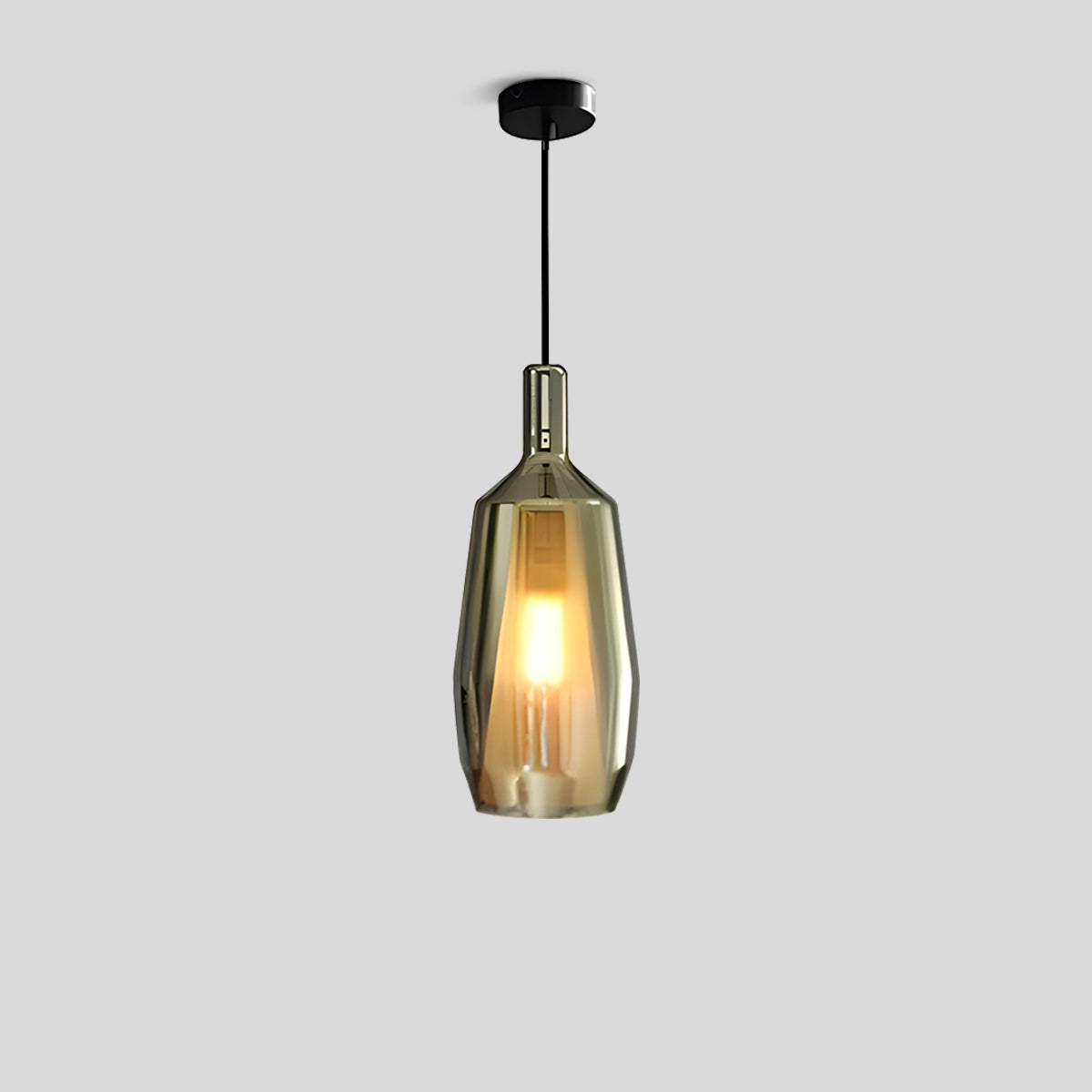 Antizer Modern Minimalist LED Glass Pendant Light for Kitchen