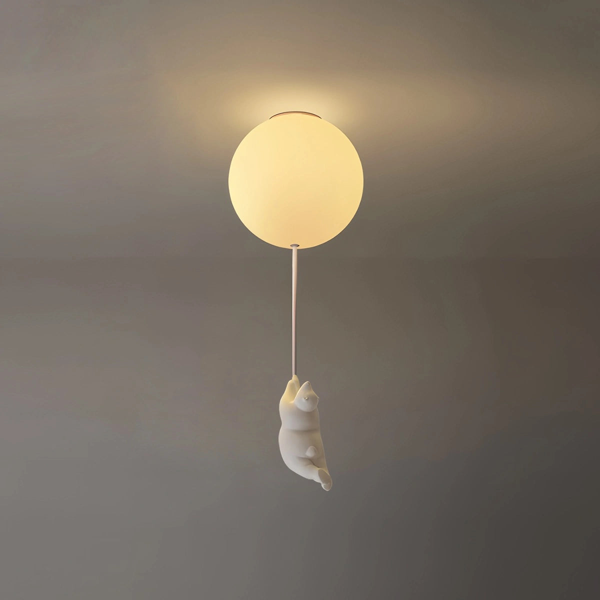 Antizer Modern Cartoon Balloon Bear Ceiling Light