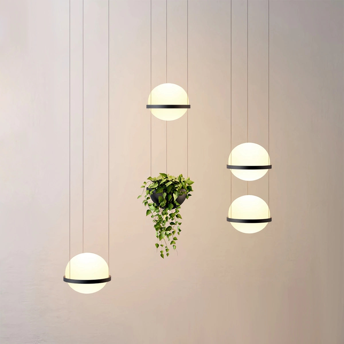 Antizer Creative Minimalist Plants Pendant Light