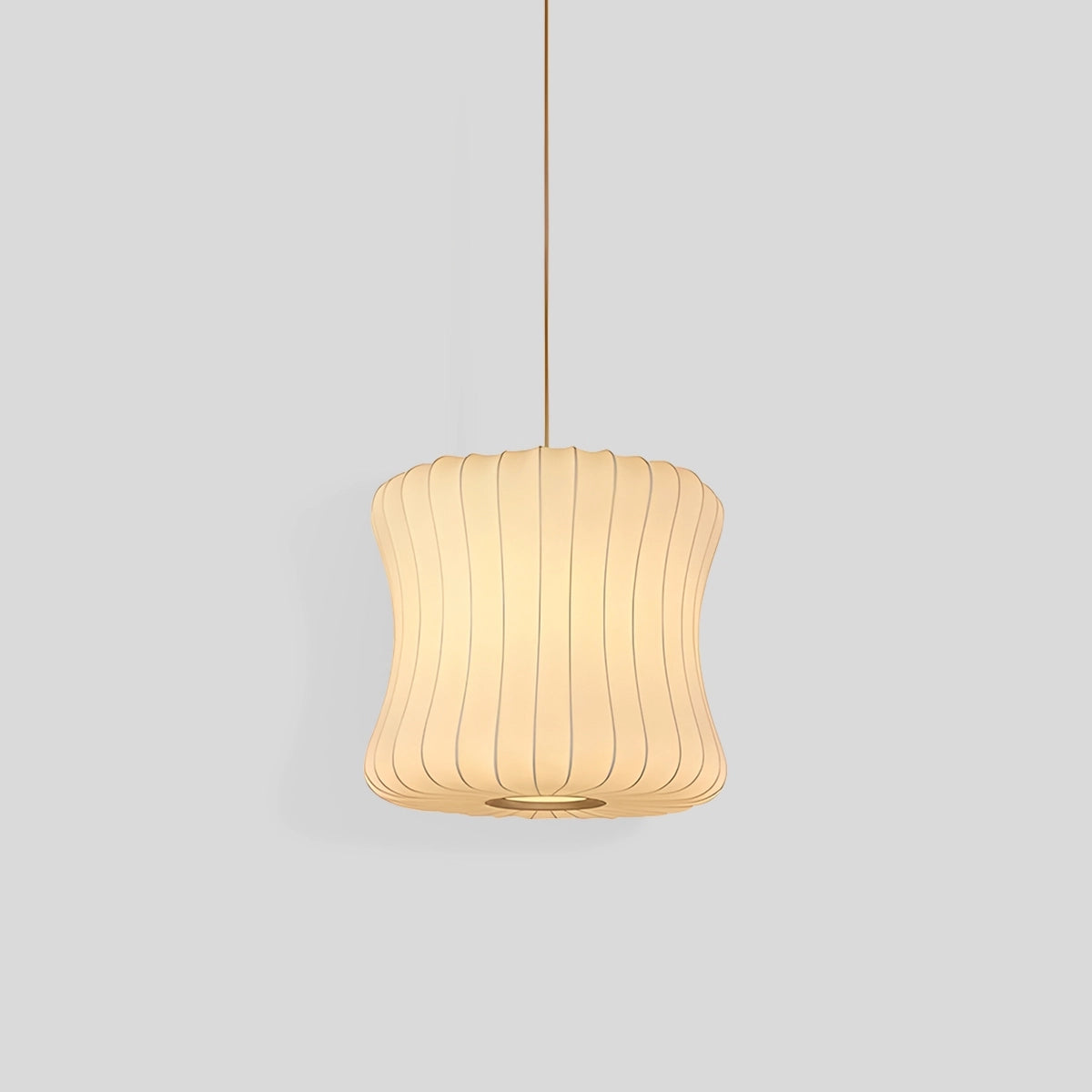 Antizer Vintage LED Silk Lantern Pendant Light