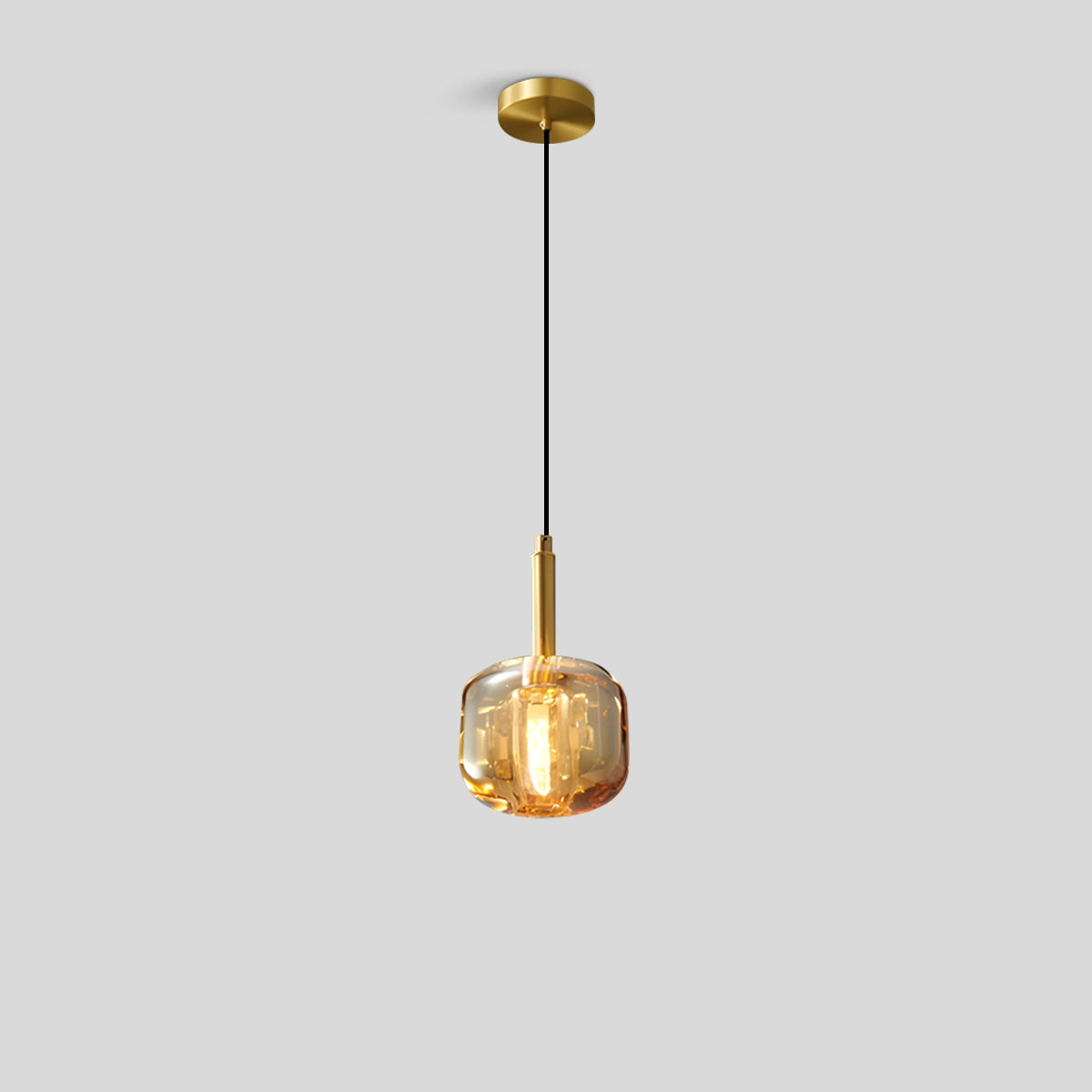 Antizer Copper Crystal Pendant Light Multiple Styles Available