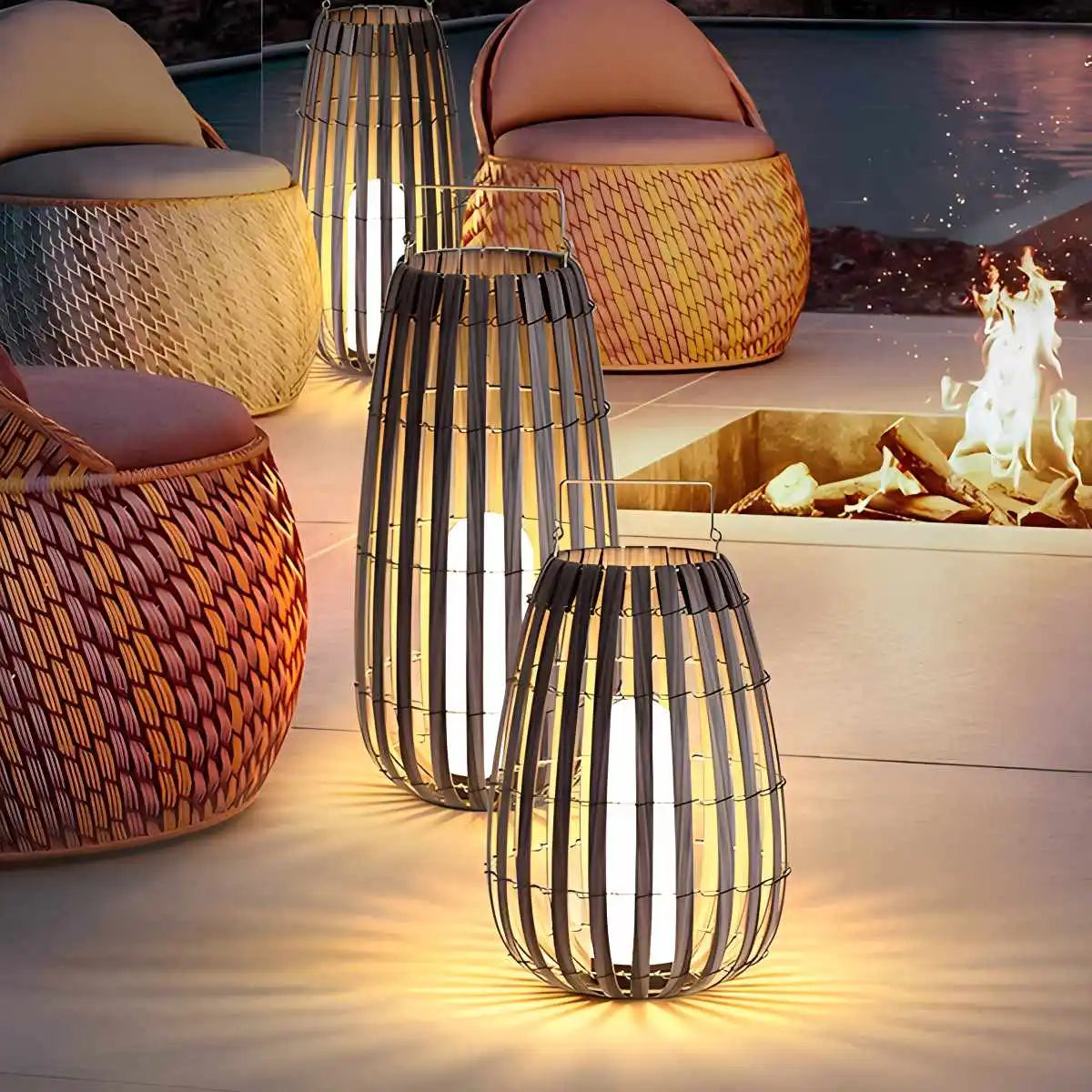 Antizer Tengbian Portable Lawn Outdoor Lamp