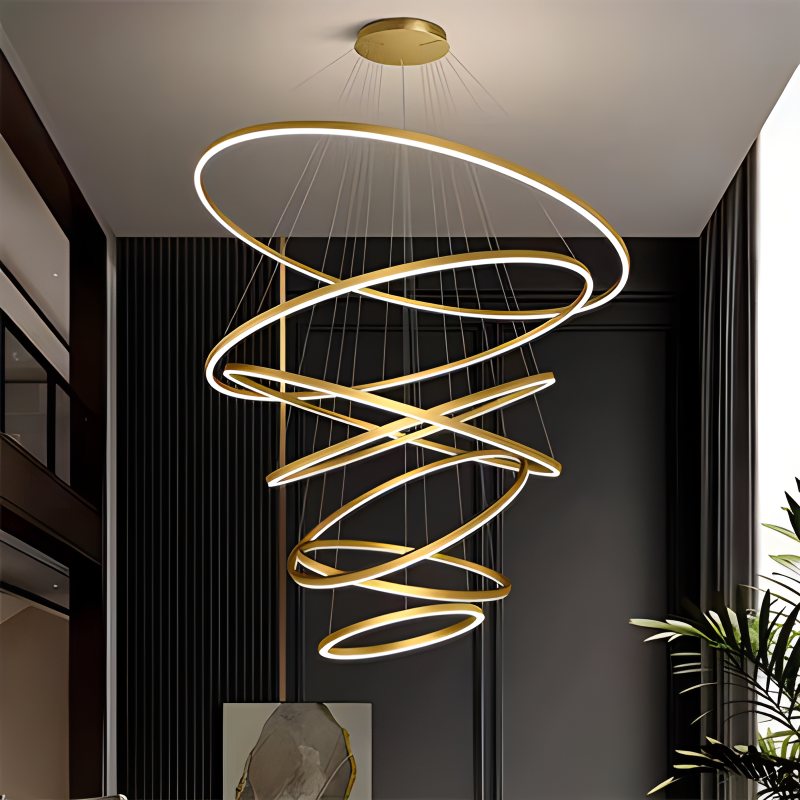 Tiered Ring Chandelier