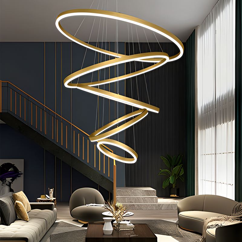 Tiered Ring Chandelier