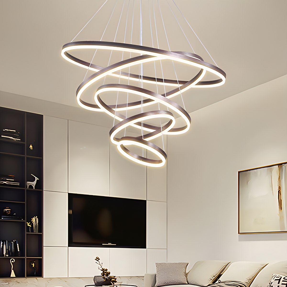 Tiered Ring Chandelier