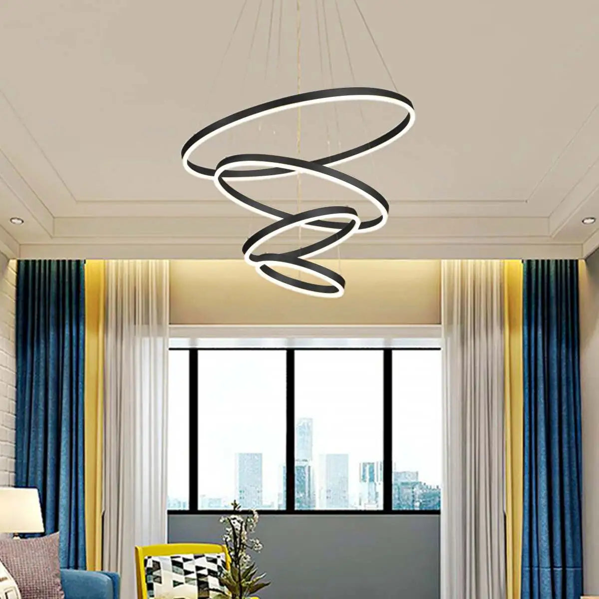 Tiered Ring Chandelier