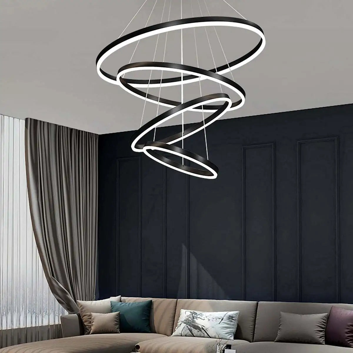 Tiered Ring Chandelier