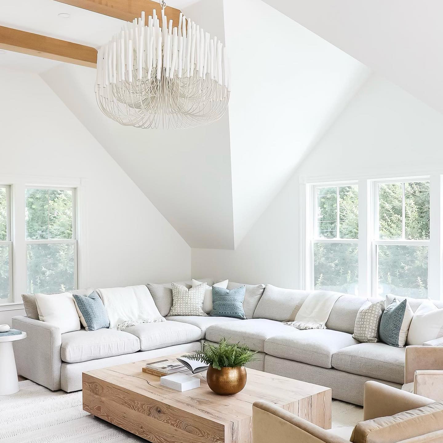 Modern Organic Twiggy Chandelier - Elegant Metal Branch Design Statement Lighting