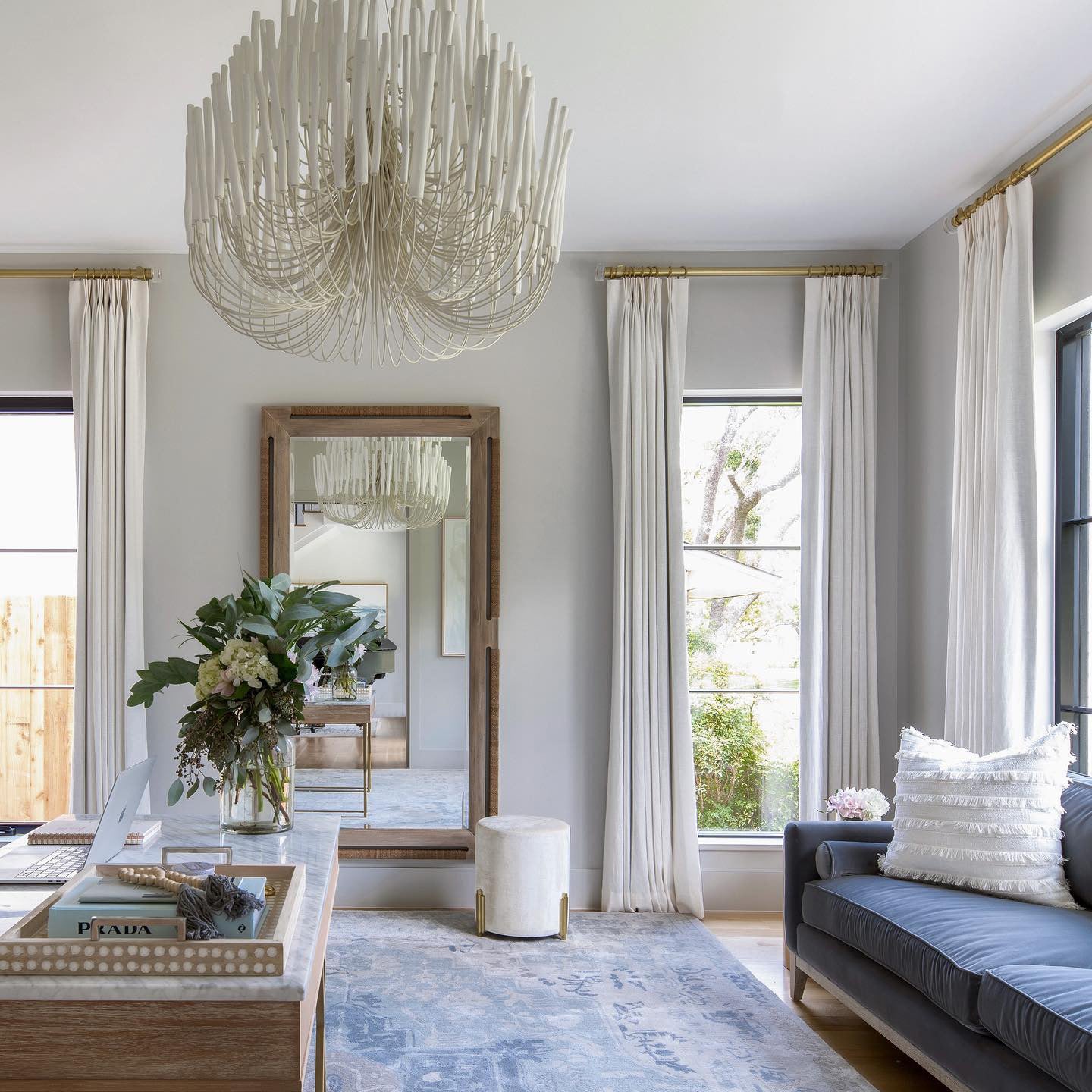 Modern Organic Twiggy Chandelier - Elegant Metal Branch Design Statement Lighting