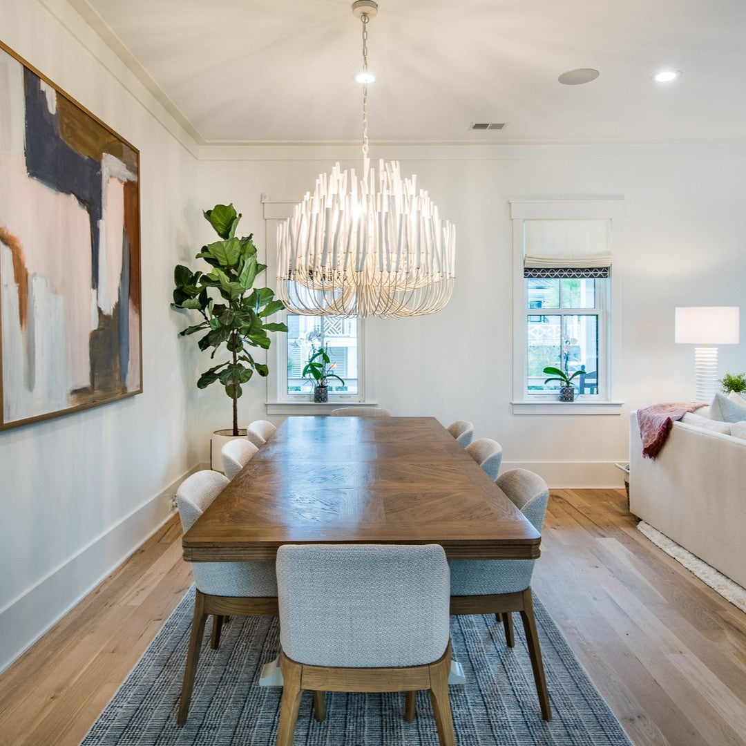 Modern Organic Twiggy Chandelier - Elegant Metal Branch Design Statement Lighting