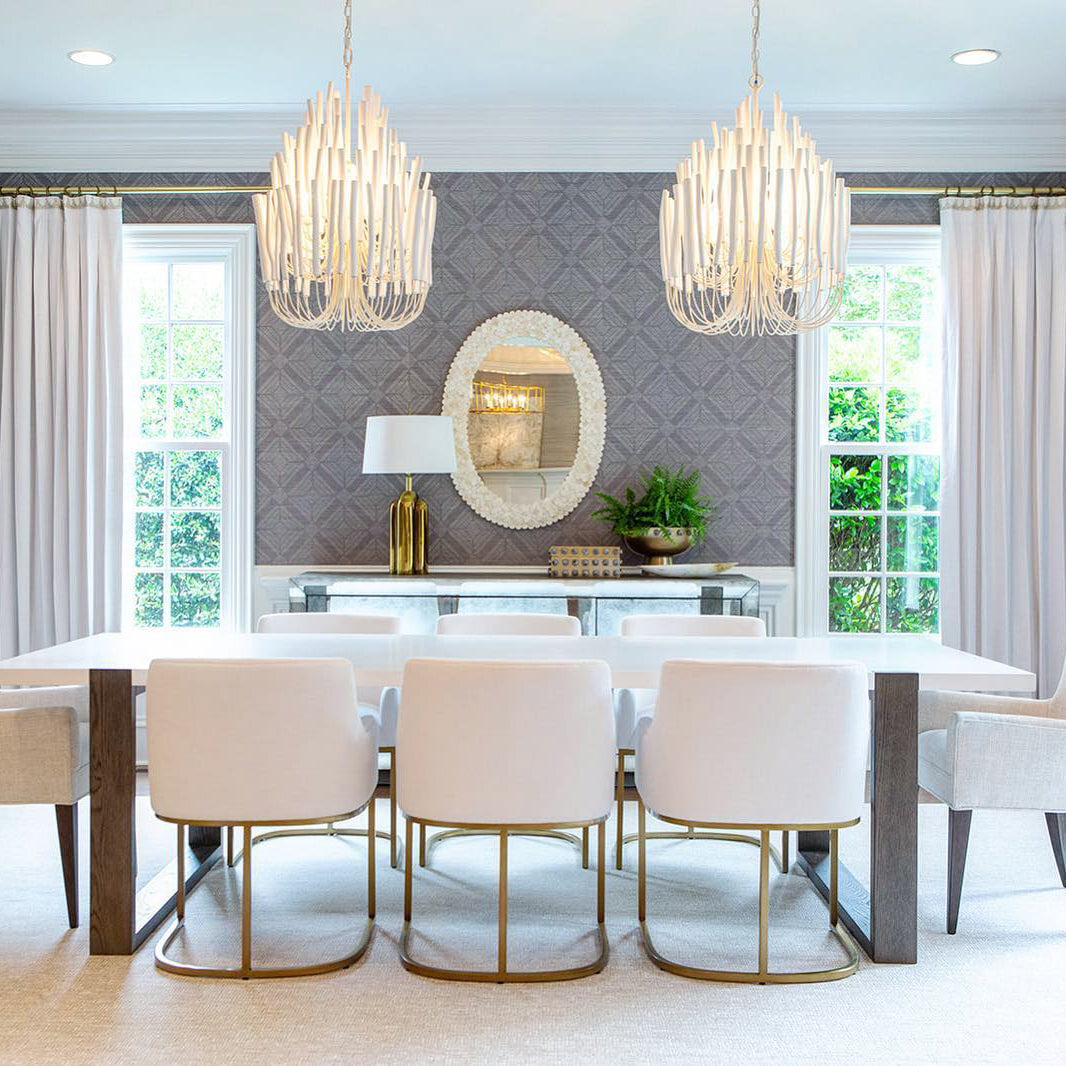 Modern Organic Twiggy Chandelier - Elegant Metal Branch Design Statement Lighting