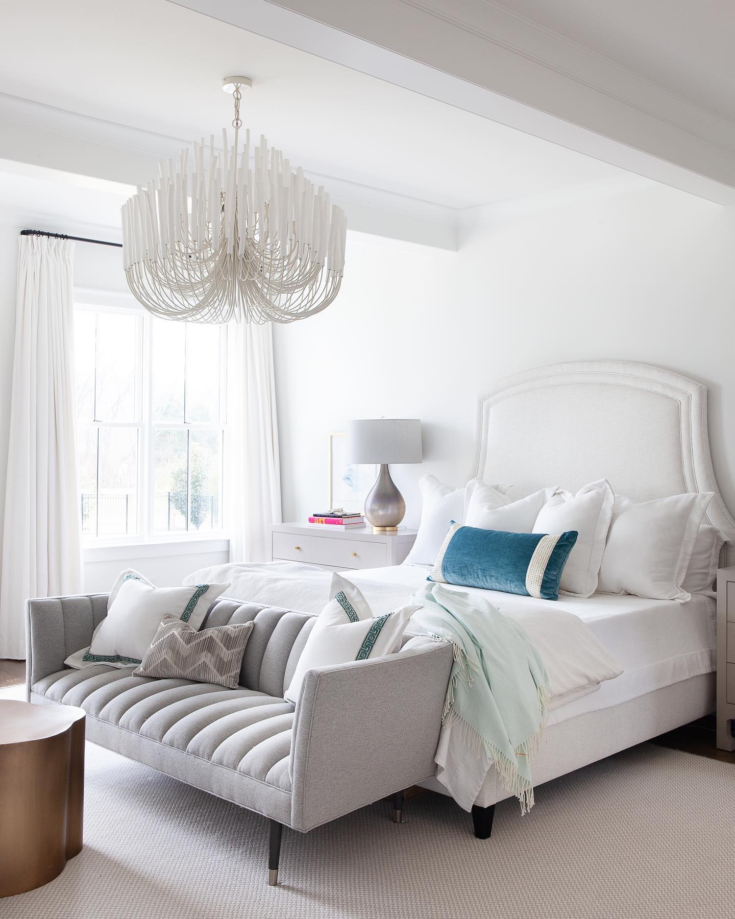 Modern Organic Twiggy Chandelier - Elegant Metal Branch Design Statement Lighting