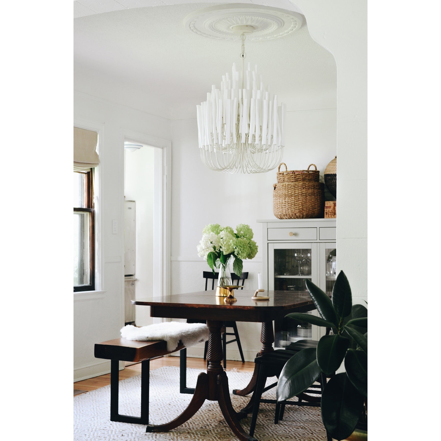 Modern Organic Twiggy Chandelier - Elegant Metal Branch Design Statement Lighting