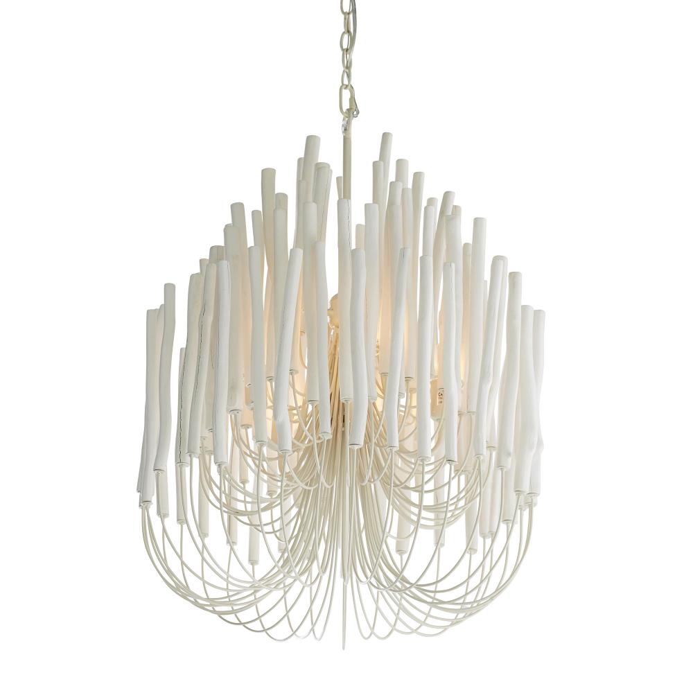 Modern Organic Twiggy Chandelier - Elegant Metal Branch Design Statement Lighting