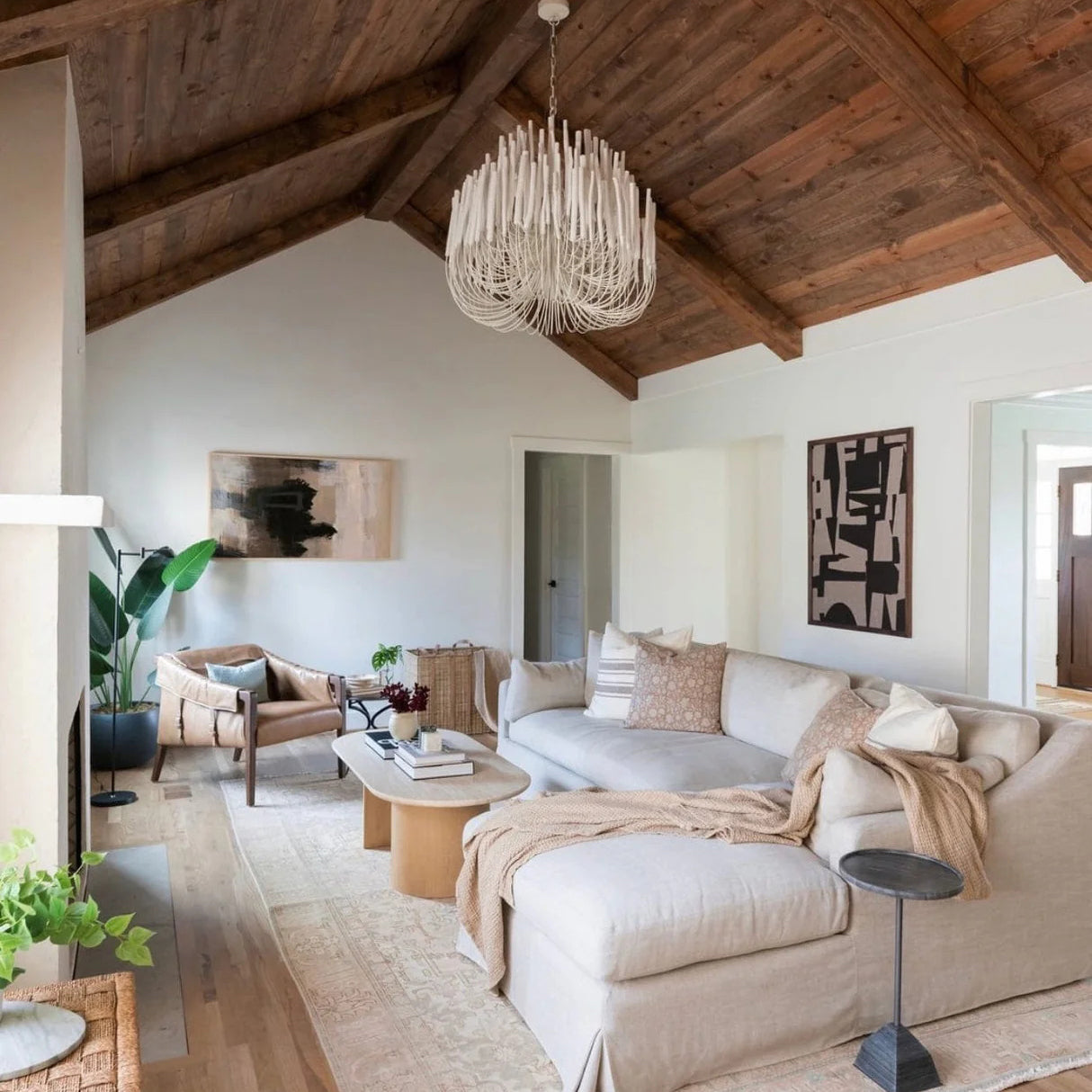 Modern Organic Twiggy Chandelier - Elegant Metal Branch Design Statement Lighting