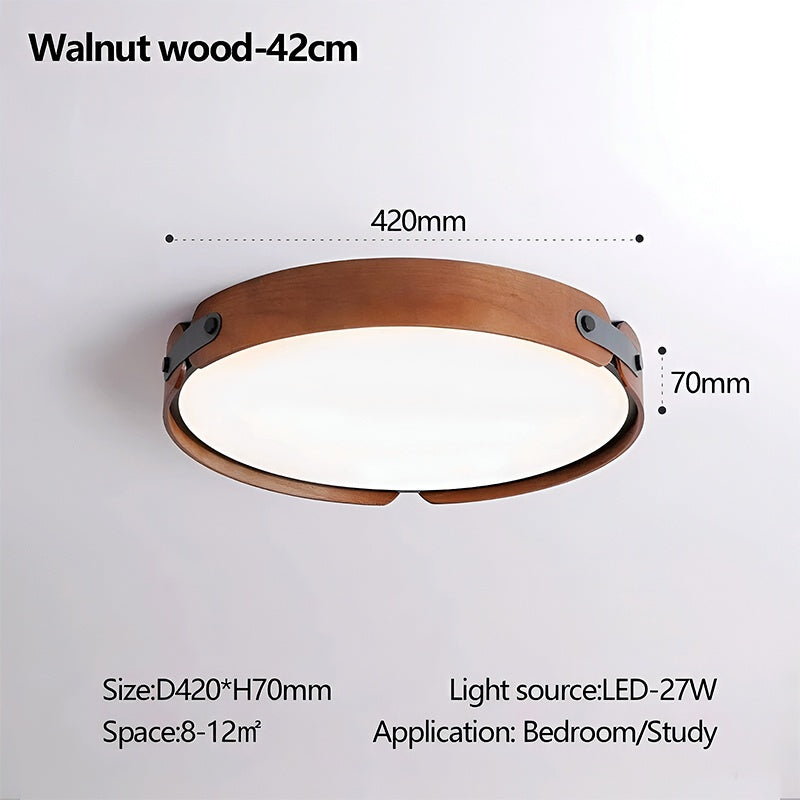 Nordic Wood Ceiling Light