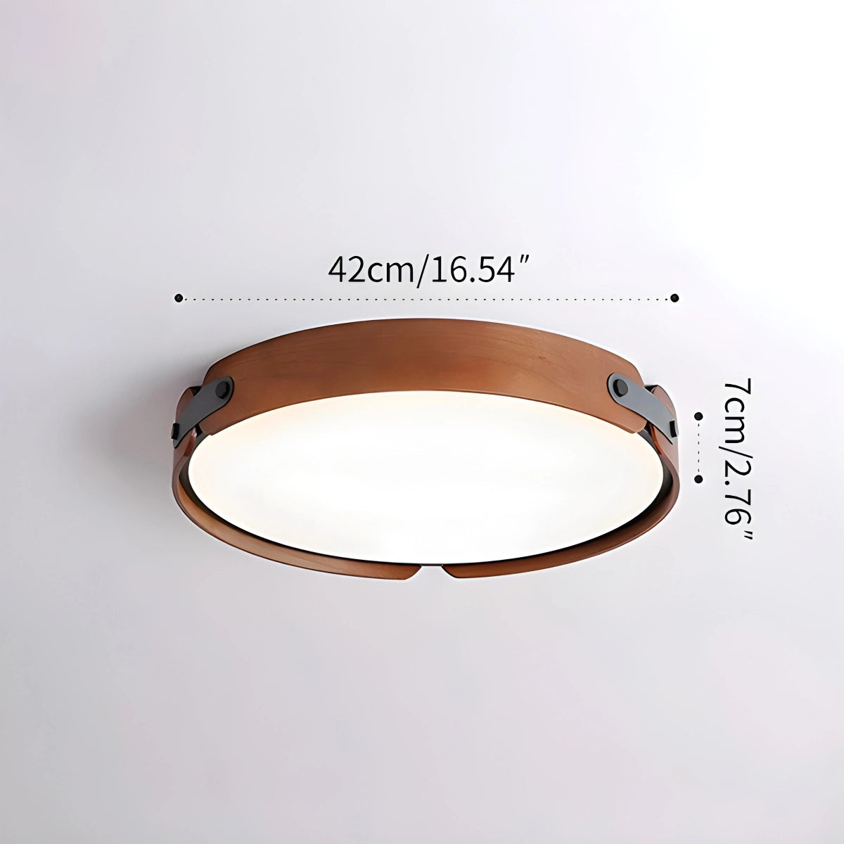 Antizer Nordic Wood Ceiling Light for Bedroom