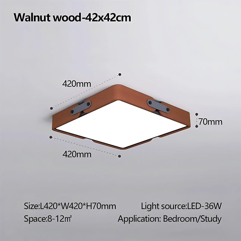 Nordic Wood Ceiling Light