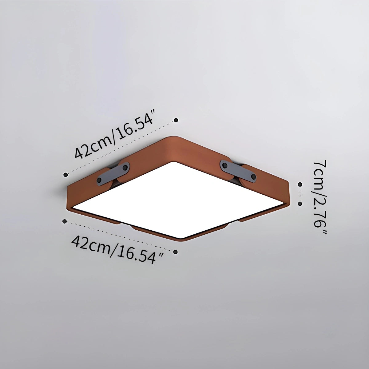 Antizer Nordic Wood Ceiling Light for Bedroom