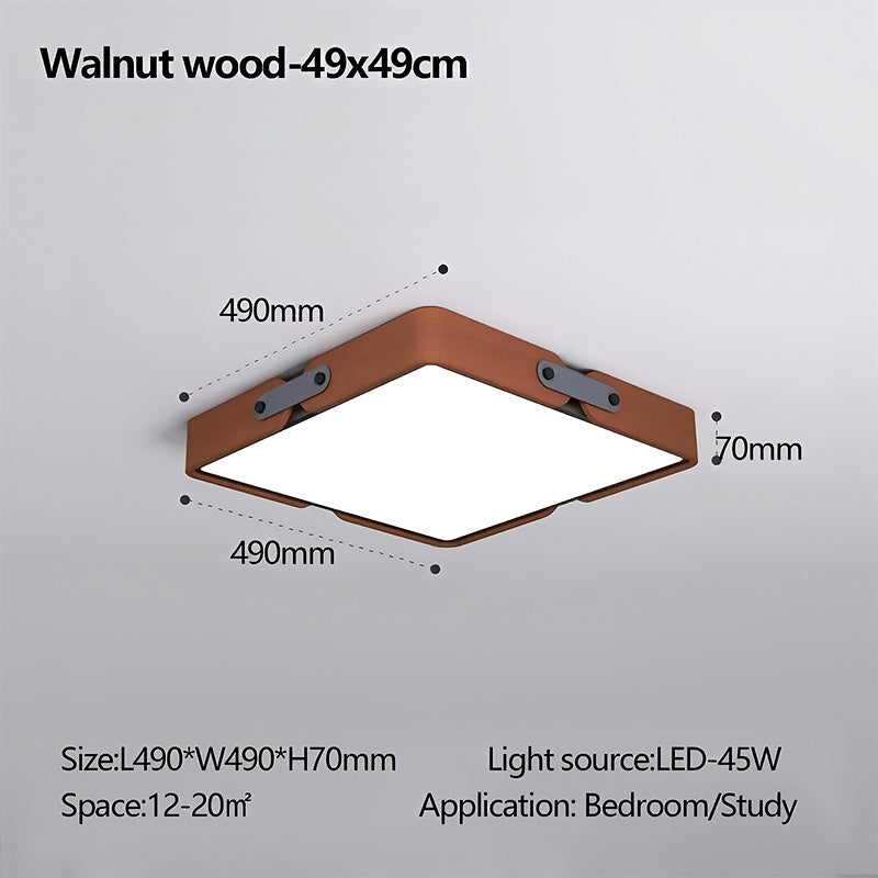 Nordic Wood Ceiling Light