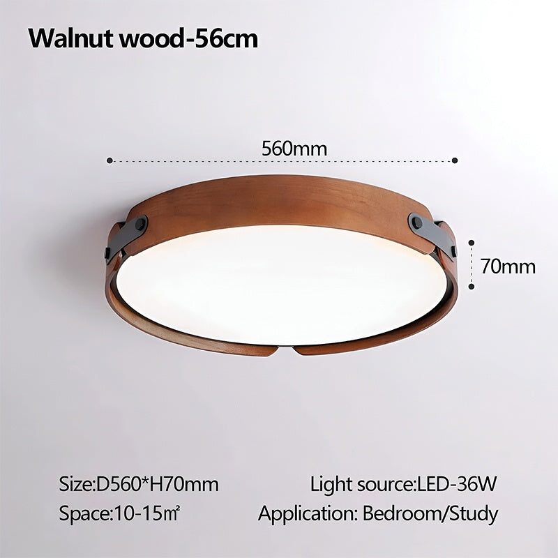 Nordic Wood Ceiling Light