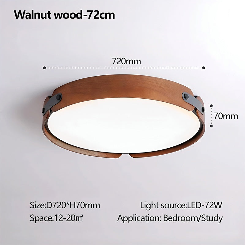 Nordic Wood Ceiling Light