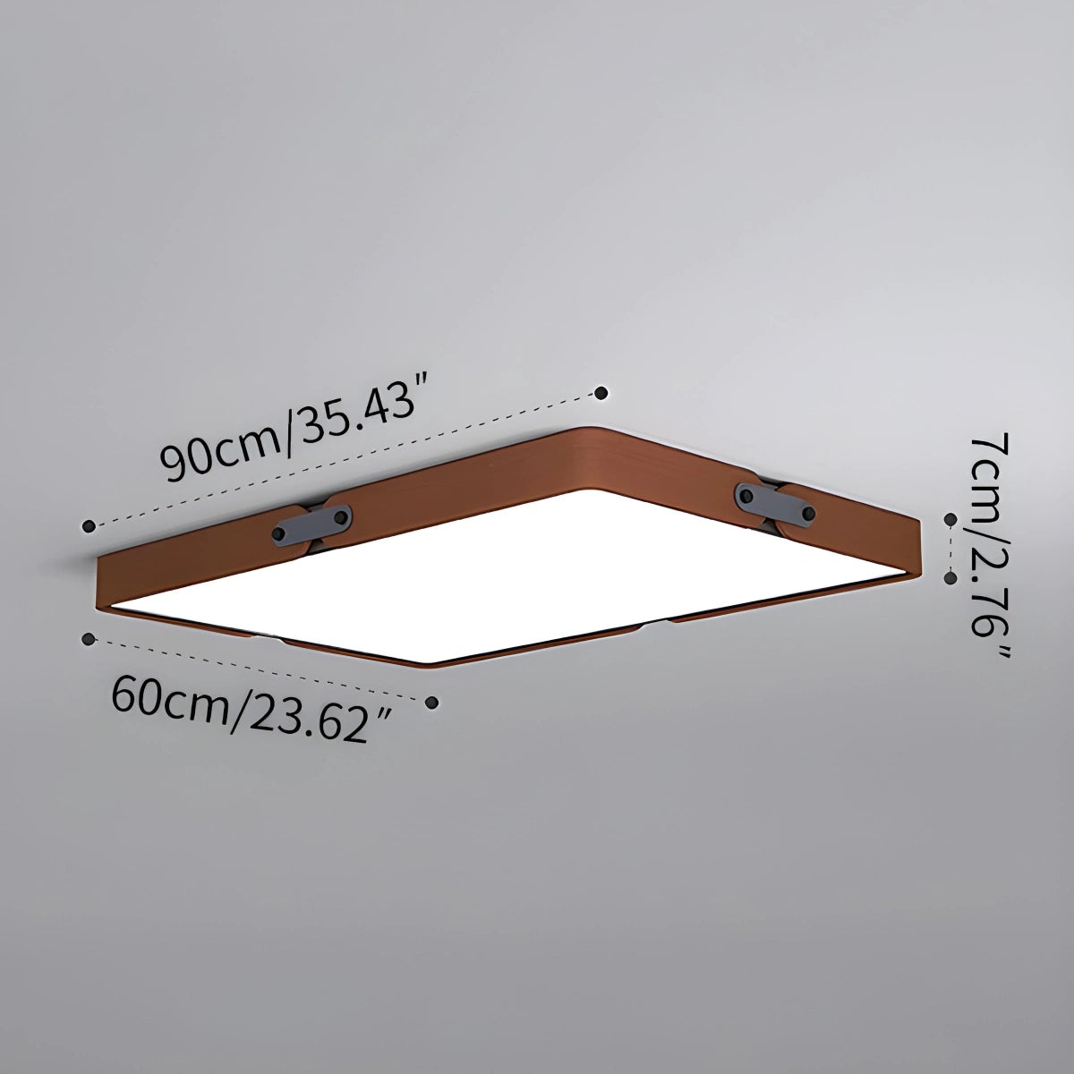 Antizer Nordic Wood Ceiling Light for Bedroom