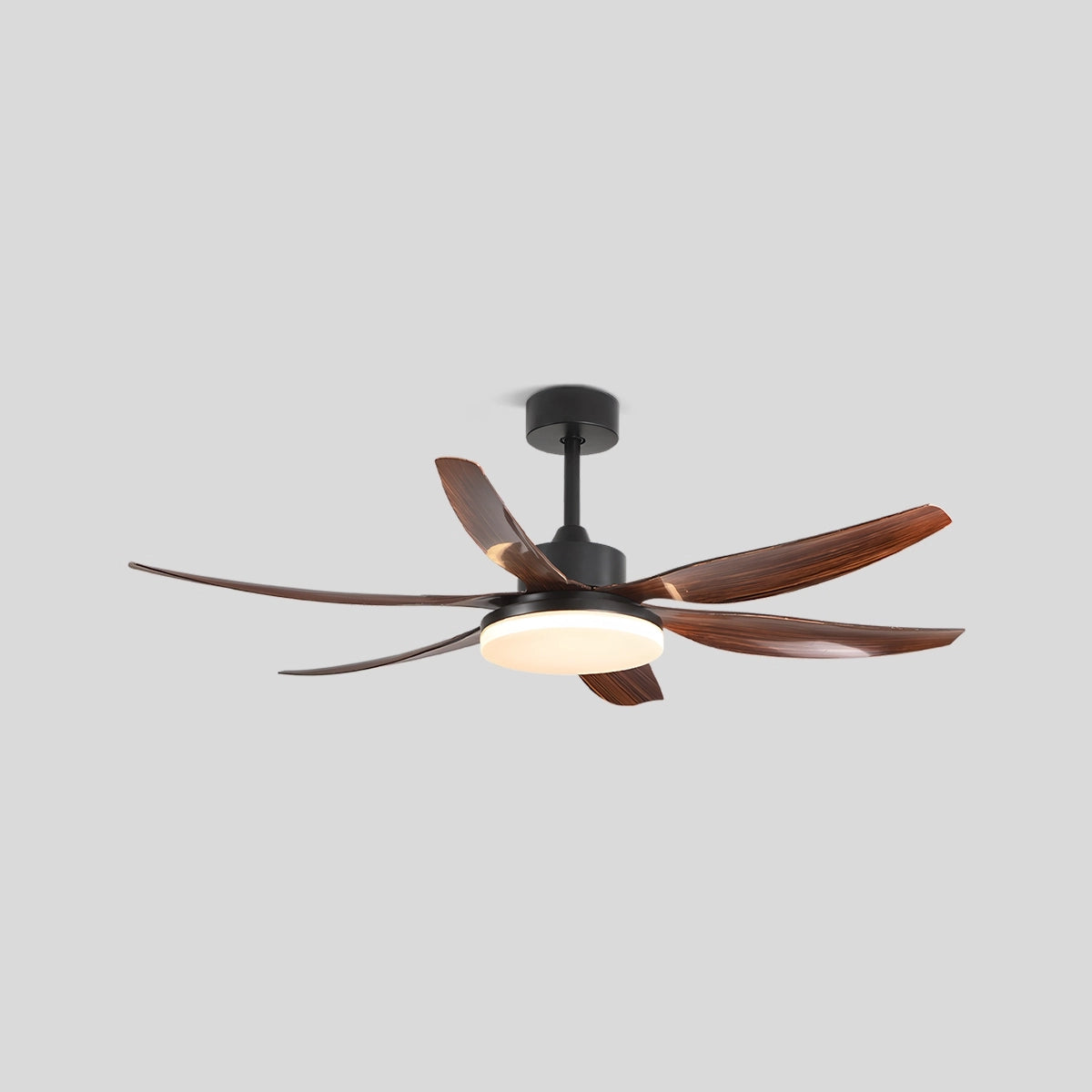 Antizer Nordic Style LED 6-Blade Ceiling Fan with Light