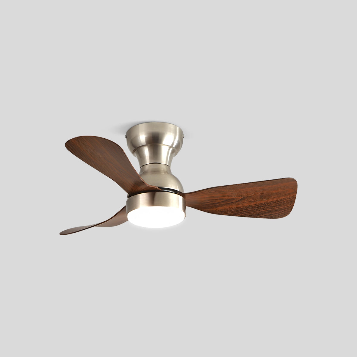 Antizer Small Size Indoor Ceiling Fan Light with Remote