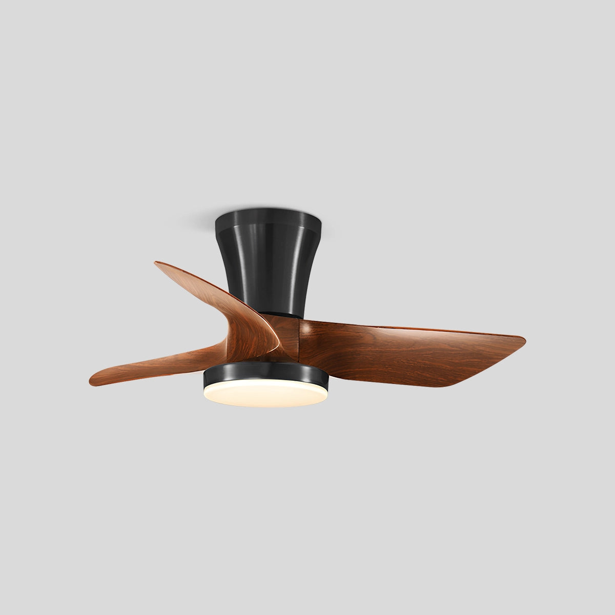 Antizer Nordic LED Ceiling Fan with Light for Living Room