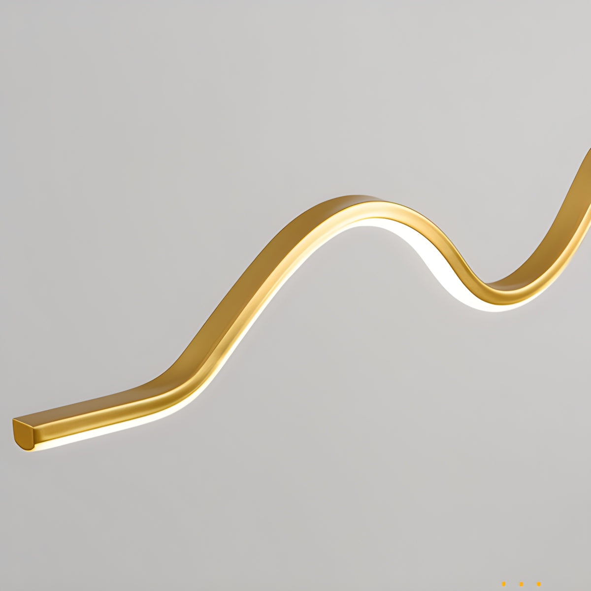 Louise Minimalist Wavy Pendant Light