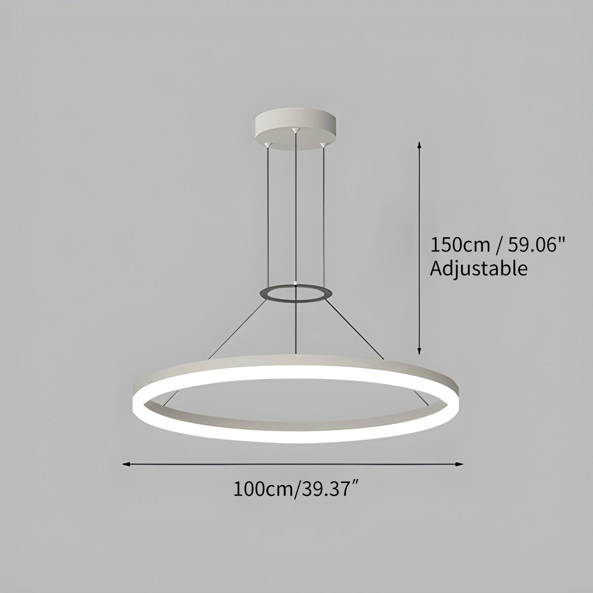 Antize Circular Led Pendant Lights