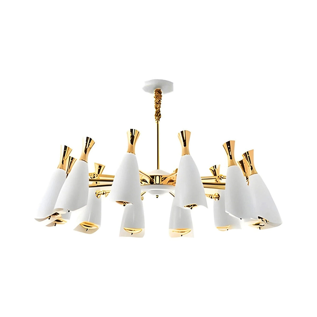Antizer Nordic Postmodern Trumpet Chandelier