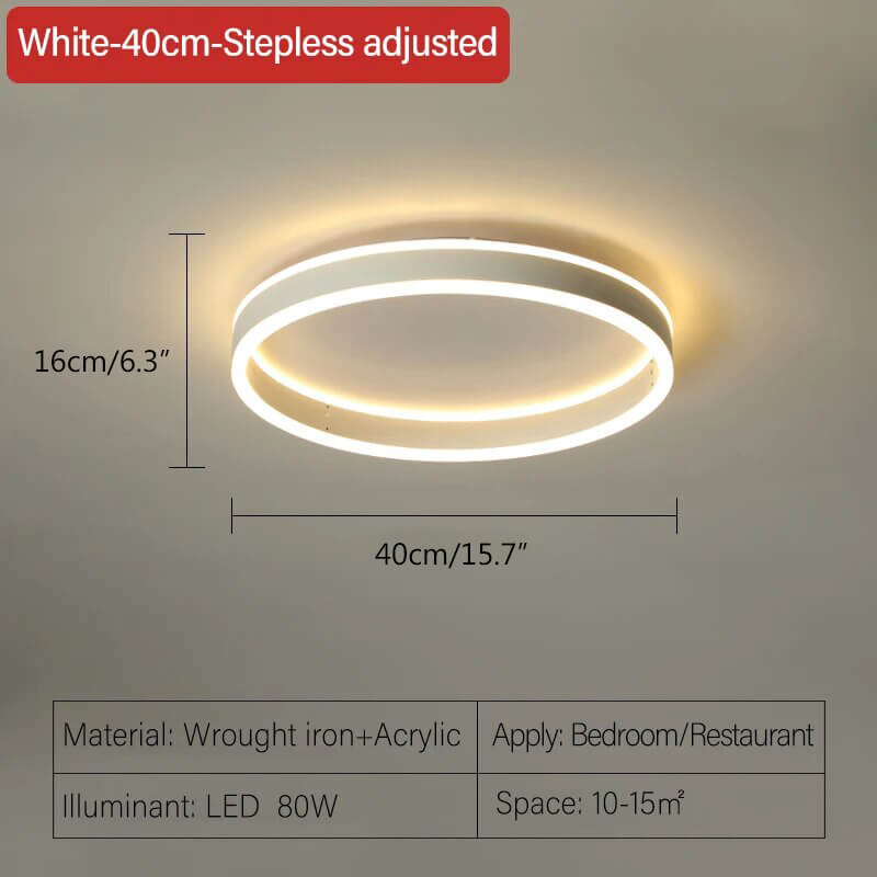 Antizer Simple Modern Round Ceiling Light