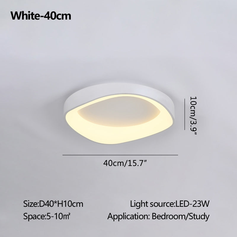 Nordic Wood Circle Ceiling Light